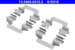 Set accesorii placute frana ATE 13.0460-0510.2