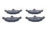 Set placute frana ATE 13.0460-4957.2