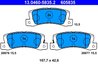 Set placute frana ATE 13.0460-5835.2