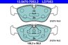 Set placute frana ATE 13.0470-7053.2