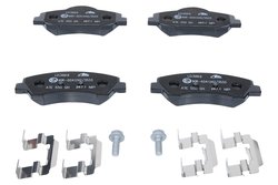 Set placute frana ATE 13.0470-3869.2