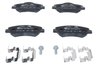 Set placute frana ATE 13.0470-3869.2