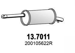 Toba esapament finala ASSO 13.7011