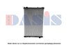 RADIATOR RACIRE MOTOR AKS DASIS 130061S - Compatibil cu MERCEDES-BENZ, SETRA