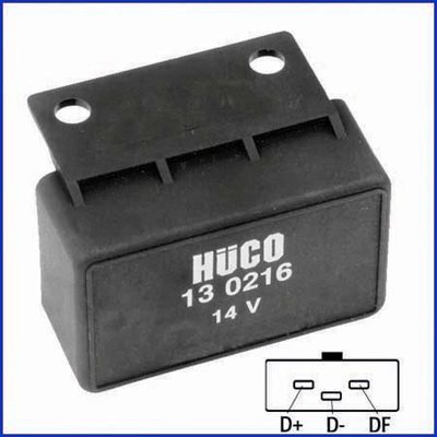 REGULATOR ALTERNATOR HITACHI 130216 - Compatibil cu PORSCHE, SAAB, VOLVO