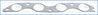 GARNITURA GALERIE EVACUARE AJUSA 13120200 - Compatibil cu FSO, LAND ROVER, MG, MINELLI, ROVER