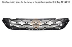 GRILA VENTILATIE, BARA PROTECTIE I.S.A.M. 1332710 - Compatibil cu CITROEN