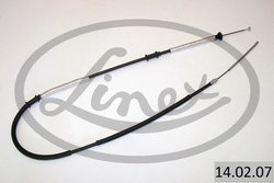 CABLU FRANA DE MANA LINEX 14.02.07 - Compatibil cu FIAT