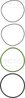 Set garnituri, bucsa cilindru Victor Reinz 15-37737-01