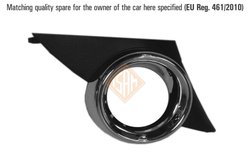 GRILA VENTILATIE, BARA PROTECTIE I.S.A.M. 1525718 - Compatibil cu PEUGEOT
