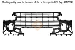 GRILA VENTILATIE, BARA PROTECTIE I.S.A.M. 1537710 - Compatibil cu PEUGEOT