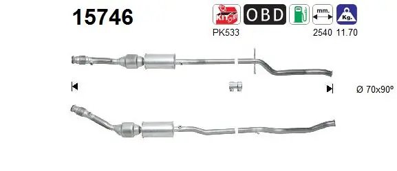 Catalizator AS 15746