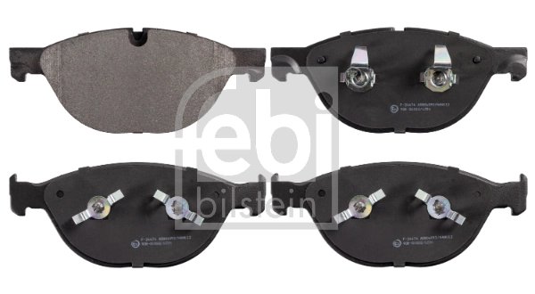 Set placute frana Febi Bilstein 16519