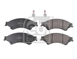 SET PLACUTE FRANA FEBI BILSTEIN 170380 - Compatibil cu FORD, FORD ASIA & OCEANIA, FORD AUSTRALIA, FORD USA, MAZDA, VW