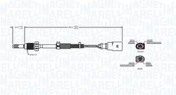 Senzor temperatura gaze evacuare Magneti Marelli 17200008701