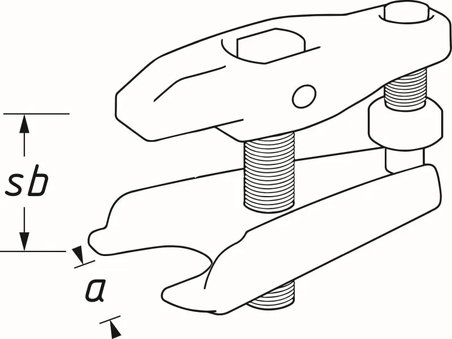 EXTRACTOR ARTICULATIE SFERICA HAZET 1790-3 - Piesa auto compatibila cu mai multe marci