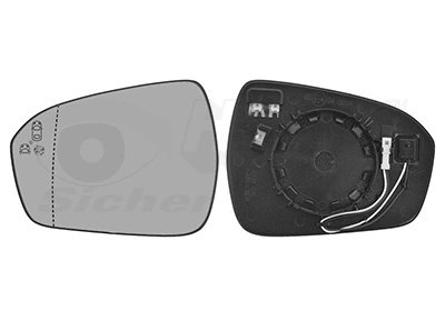 STICLA OGLINDA, OGLINDA RETROVIZOARE EXTERIOARA VAN WEZEL 1883835 - Compatibil cu FORD