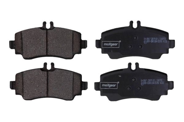 Set placute frana Maxgear 19-2867