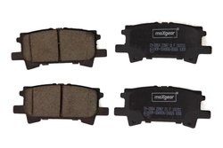 Set placute frana Maxgear 19-2884