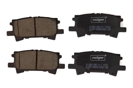 Set placute frana Maxgear 19-2884