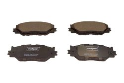 Set placute frana Maxgear 19-2968