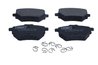 Set placute frana Maxgear 19-3385