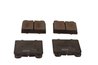 SET PLACUTE FRANA MAXGEAR 19-3416 - Compatibil cu ALFA ROMEO, BEDFORD, FERRARI, FORD, MERCEDES-BENZ, OPEL, PORSCHE, VAUXHALL, VW