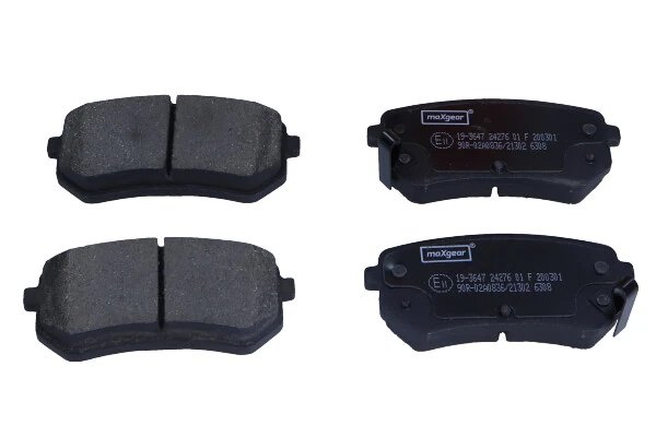 Set placute frana Maxgear 19-3647