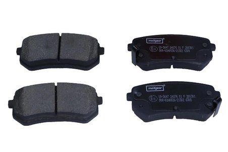 Set placute frana Maxgear 19-3647