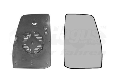 STICLA OGLINDA, OGLINDA RETROVIZOARE EXTERIOARA VAN WEZEL 1987838 - Compatibil cu FORD