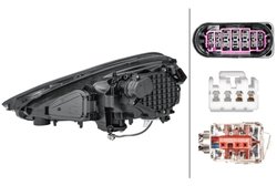 FAR HELLA 1EL 011 745-581 - Compatibil cu PORSCHE