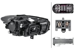 FAR HELLA 1EX 014 993-551 - Compatibil cu MERCEDES-BENZ