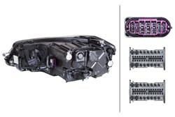 FAR HELLA 1ZX 013 924-261 - Compatibil cu VW