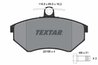 SET PLACUTE FRANA TEXTAR 2016801 - Compatibil cu SEAT, VW, WULING (SGMW)