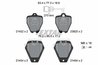 SET PLACUTE FRANA TEXTAR 2145201 - Compatibil cu AUDI