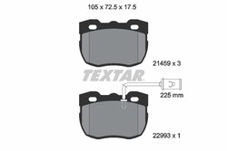 Set placute frana Textar 2145905