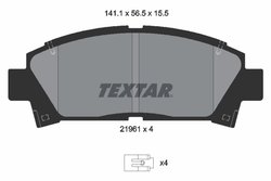 Set placute frana Textar 2196102