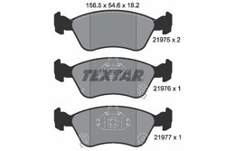 Set placute frana Textar 2197502