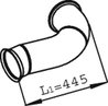RACORD EVACUARE DINEX 22143 - Compatibil cu DAF