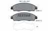 Set placute frana Textar 2243901
