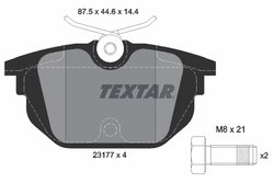 Set placute frana Textar 2317703