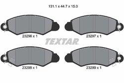 SET PLACUTE FRANA TEXTAR 2329601 - Compatibil cu SUBARU, SUZUKI