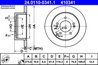 DISC FRANA ATE 24.0110-0341.1 - Compatibil cu KIA