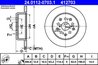 Disc frana ATE 24.0112-0703.1