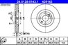 DISC FRANA ATE 24.0128-0143.1 - Compatibil cu PEUGEOT