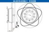 DISC FRANA ATE 24.0310-0356.1 - Compatibil cu AUDI, CUPRA, FORD, SEAT, SKODA, VW