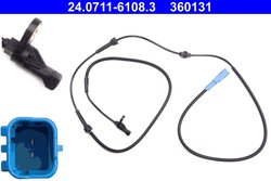SENZOR ABS ATE 24.0711-6108.3 - Compatibil cu CITROEN