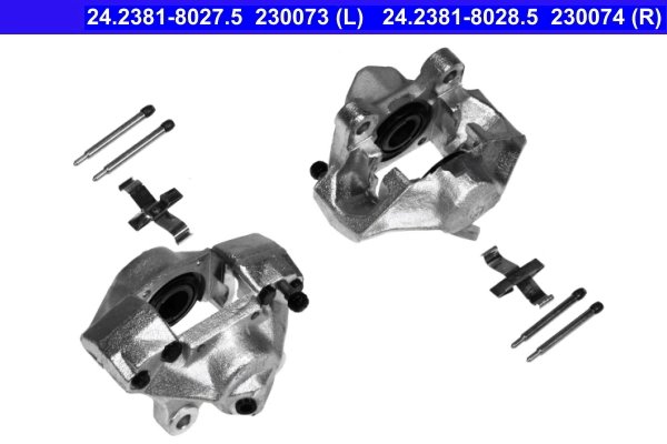 ETRIER FRANA ATE 24.2381-8027.5 - Compatibil cu MERCEDES-BENZ