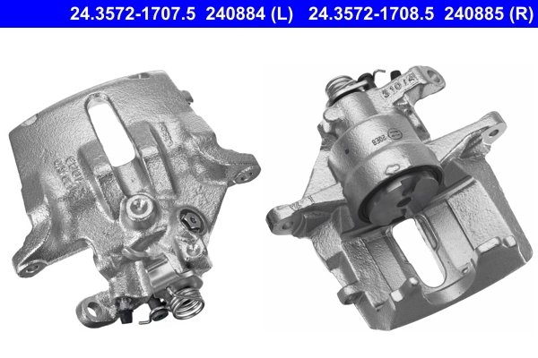 ETRIER FRANA ATE 24.3572-1707.5 - Compatibil cu CITROEN