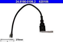 Senzor avertizare uzura placute frana ATE 24.8190-0106.2